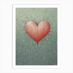 Heart Of Glass Art Print