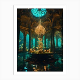 Mermaid'S Palace Art Print