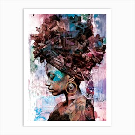 Color Me Brown Art Print