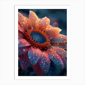 Gerbera Flower Art Print