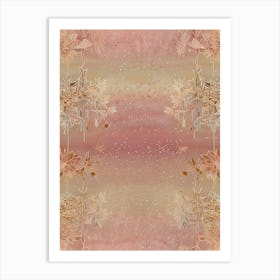 Pink Flowers 27 Art Print