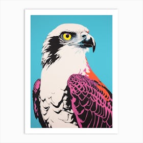 Andy Warhol Style Bird Osprey 3 Art Print