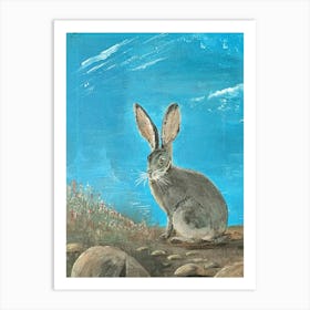 Jack Rabbit Art Print