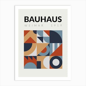 BAUHAUS W 1919 Art Print