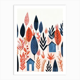 House In The Forest 5 Art Print