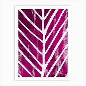 Botanicals Cor Neg2 Art Print