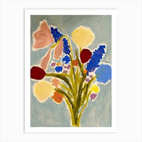 Flowers In A Vase 71 Art Print