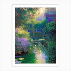 Nan Lian Garden, Hong Kong Classic Painting Art Print