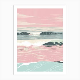 Pink Sunrise Art Print