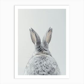 Back Of A Rabbit Art Print