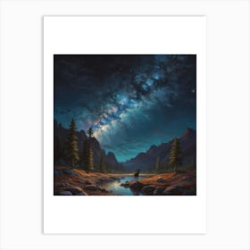 Milky Way Art Print