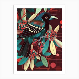 Bird On A Branch 2 Art Print