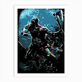 God Of War 6 Art Print