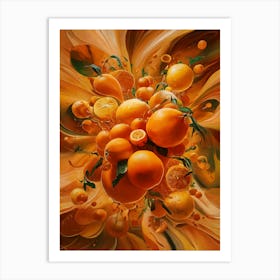 Oranges Art Print