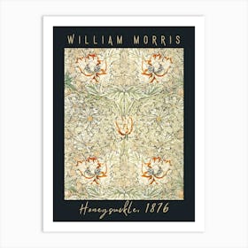 William Morris Honeysuckle 1 Art Print