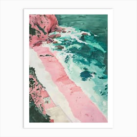 Pink Beach 6 Art Print