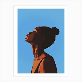 Portrait Of A Woman 122 Art Print