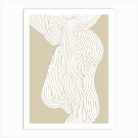 Fibers No 8 Art Print