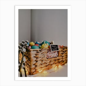 Easter Basket 30 Art Print