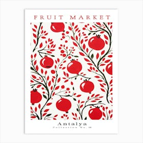 Antayal Pomegranates Fruit 1 Art Print