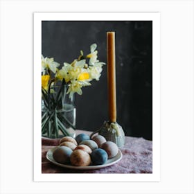 Easter Eggs 76 Art Print