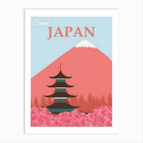 Japan Travel Poster Art Print