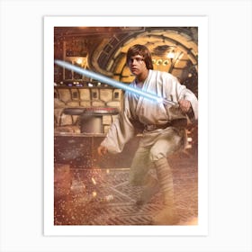 Star Wars The Force Awakens 3 Art Print