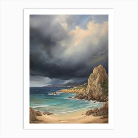 Stormy Seas.6 Art Print