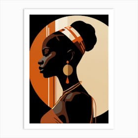 African Woman 38 Art Print