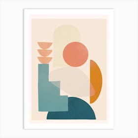 Playful Geometry 06 Art Print