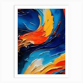 Abstract Painting 194 Art Print