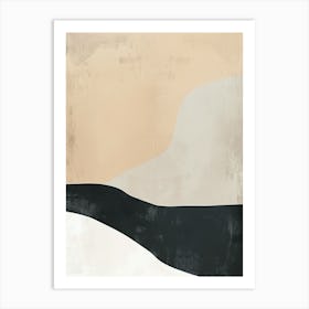 Traces Of Peace Minimalist Style Art Print