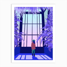 In The Glass House Art Print