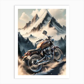 The Bike Art Print