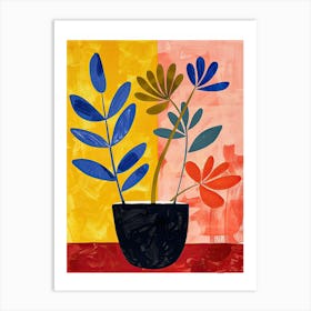 Colorful Tapestry Matisse Style Poster