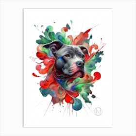 Vibrant Guardian Art Print