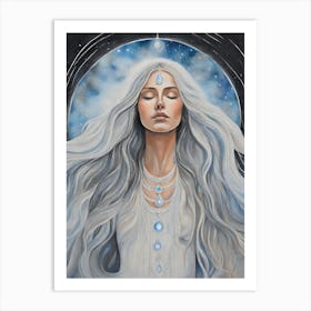 Quartz Goddess Art Print