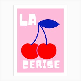 La Cerise Cherry Art Print