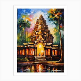 Angkor Temple Art Print