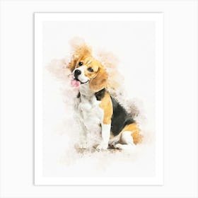 Beagles Dog Art Print