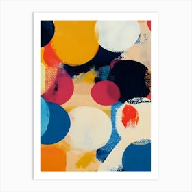 Abstract Circles 8 Art Print