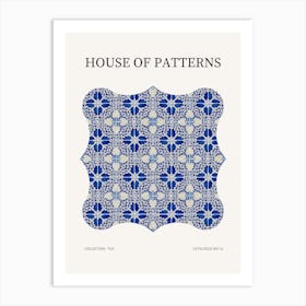 Tile Pattern Poster 52 Art Print