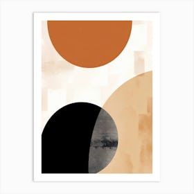 Ulm Unity Geometric Bauhaus Art Print