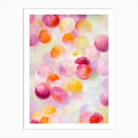 Mulberry Painting Fruit Art Print