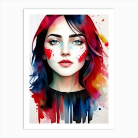 Of A Girl Art Print