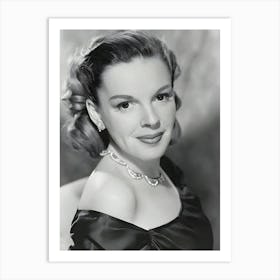 Actress Judy Garland Art Print