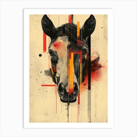 Horse Head Art Print