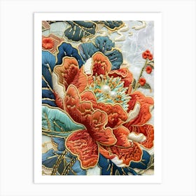 Chinese Embroidery 38 Art Print