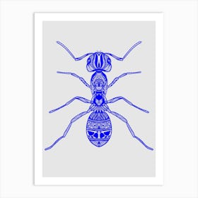 Ant Pattern Art Print