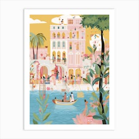 Alexandria Egypt 1 Illustration Art Print